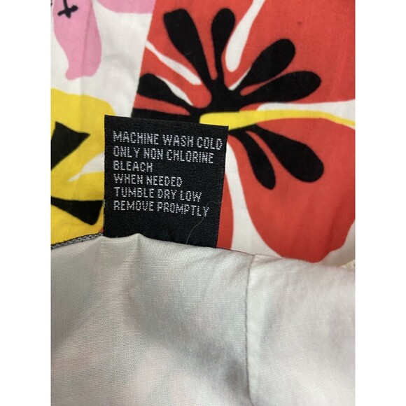 Requirements Mini floral Pencil Skirt Womens Size 14 Tropical Print Classic - Picture 3 of 6